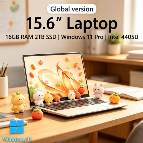 Ddr4 Ram - Klasyczny ultralekki laptop 2026, 15.6 cali,