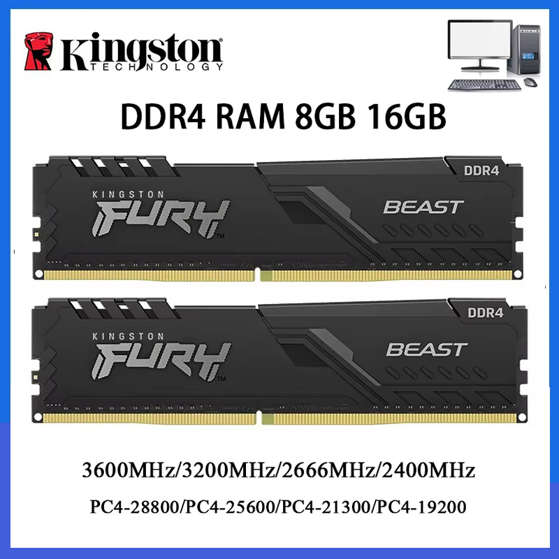 Ddr4 2400Mhz - Pamięć RAM DDR4 Kingston BEAST 3200MHz