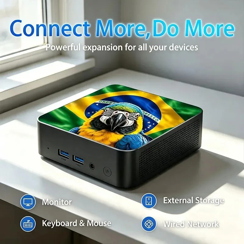 Meksyk Brazylia Flaga Mini PC  – Ddr3 Ram recenzja i cena