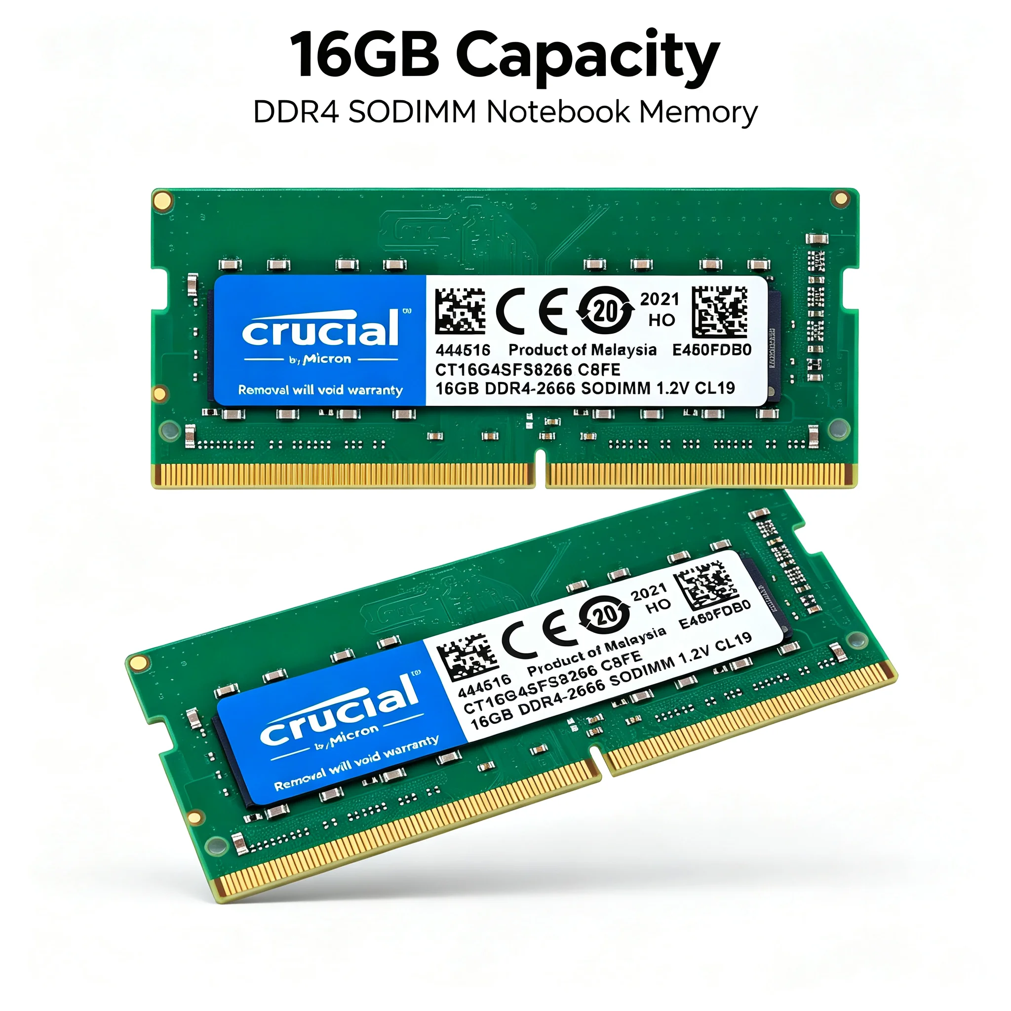 Crucial 1 szt./2 szt. pamięci  – Ddr4 2400Mhz recenzja i cena